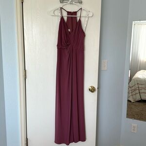 Davids Bridal Chianti Bridesmaid Dress- Size 8